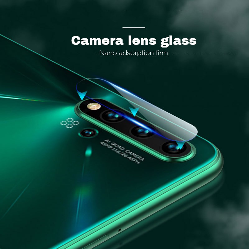 Kính Cường Lực 9h Linh Hoạt Bảo Vệ Camera Cho Huawei Y7A Y8P Y7P Y6P Y5P 2020 Y6S Y9S Nova 7i 7 Se Pro 5t 3i 3 2i Y6 Y7 Y9 Pro Prime 2019