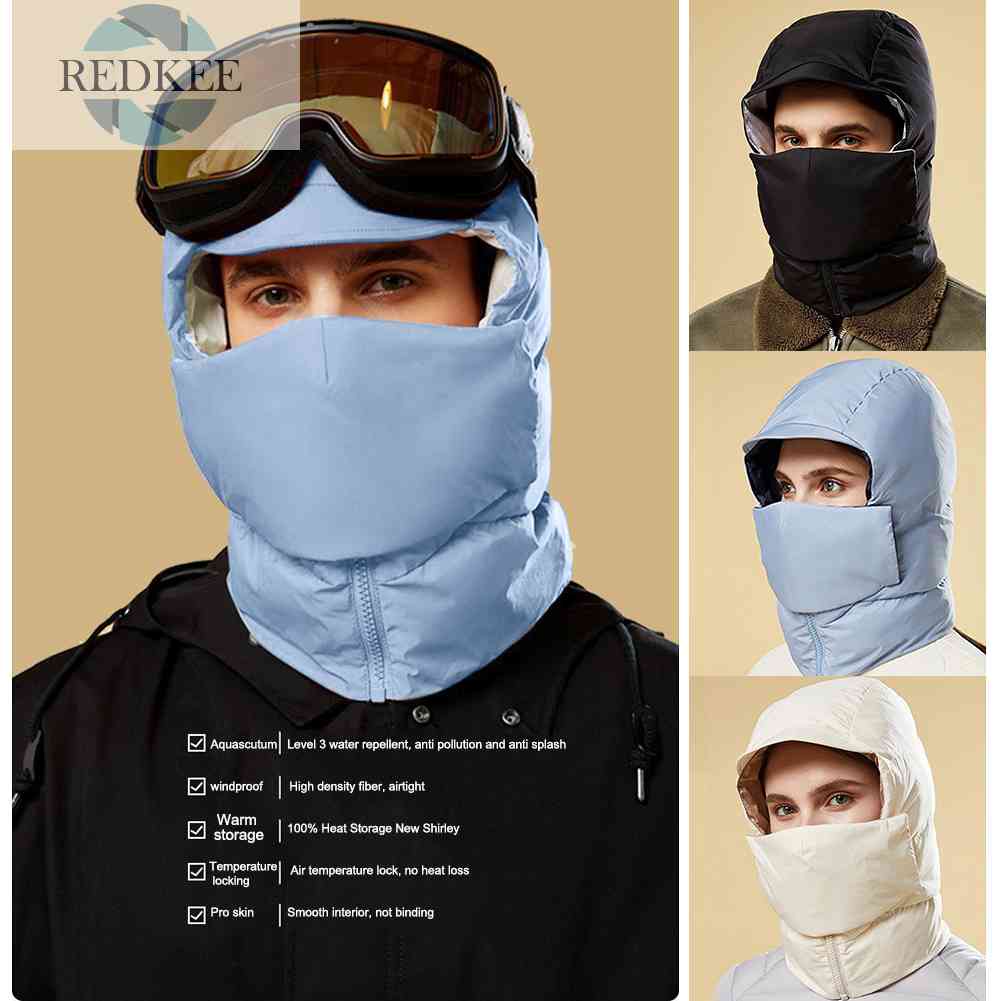 Mũ Trùm Đầu Chống Lạnh Bảo Vệ Tai Khi Đi Xe Máy