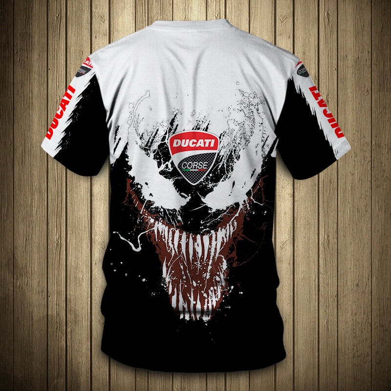Áo Thun Nam In Số 2 / US 3D Ducati DIAVEL / Never stop / Size S-5XL