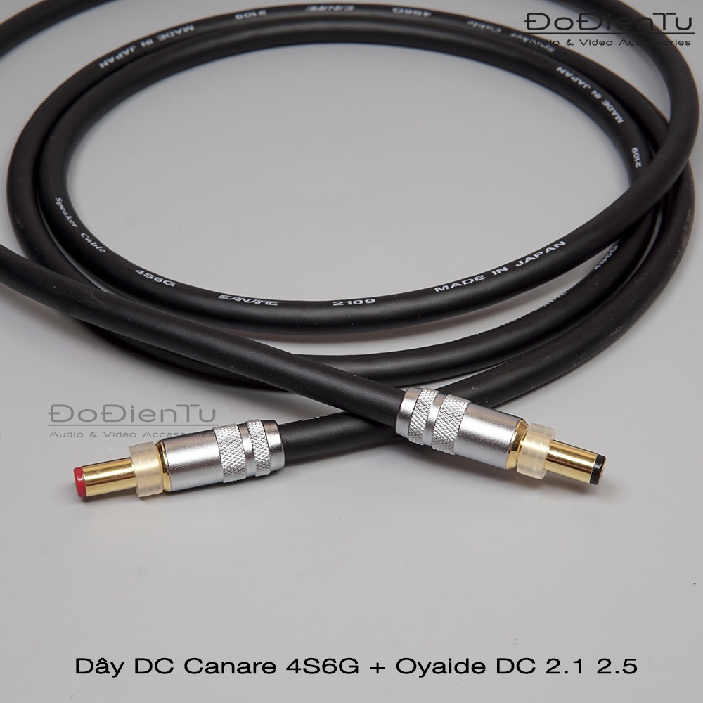 DIY Dây nguồn DC Canare 4S6G