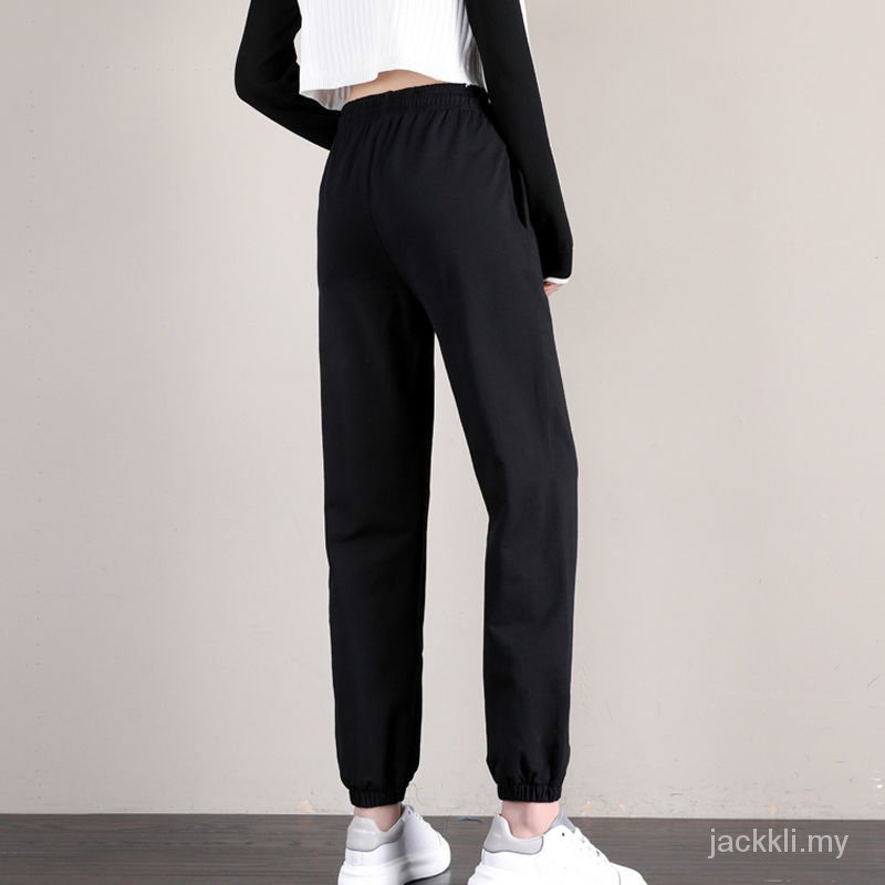 Quần Cotton Dáng Rộng Plus Size Thời Trang Xuân Thu Cho Nữ 2021 | BigBuy360 - bigbuy360.vn