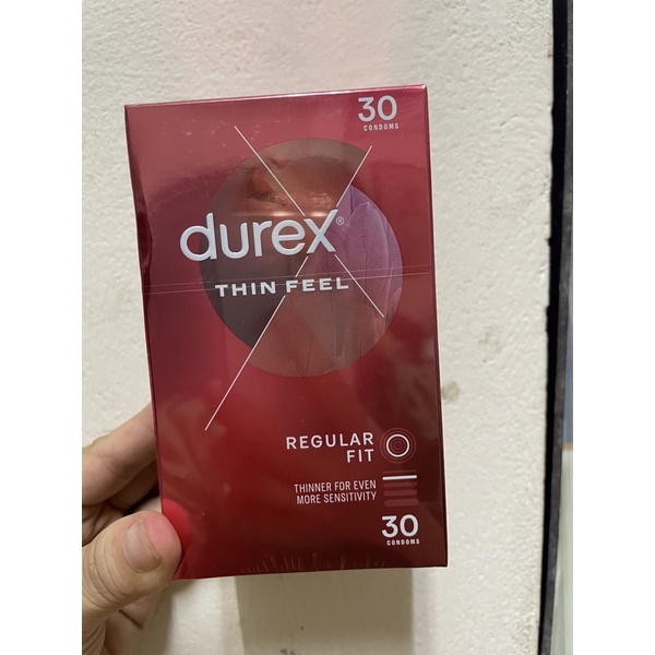 Bao cao su Durex nội địa Úc siêu mỏng hộp 30 cái