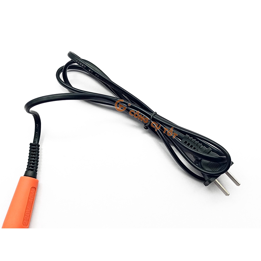 Mỏ hàn nung mỏ nhọn cán nhựa PBT 40W Asaki AK