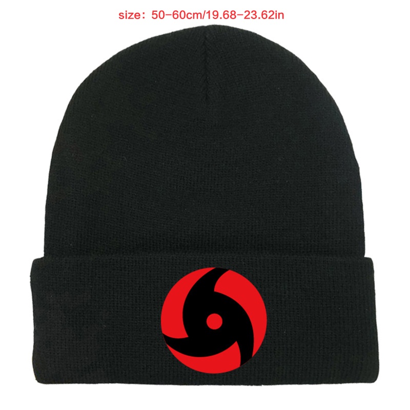 Mũ Beanie Dệt Kim In Họa Tiết Hoạt Hình Phong Cách Đường Phố