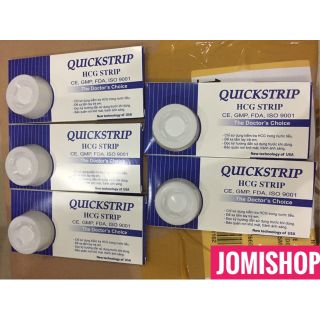 Combo 5 que thử thai quickstrip (chính hãng)