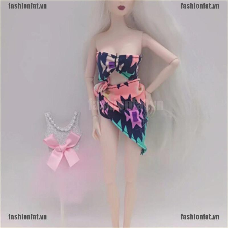 Bộ đồ bơi thủ công xinh xắn cho búp bê barbie