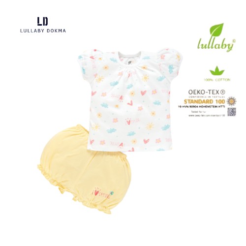 Quần áo trẻ em mới nhất xuân hè bộ cánh tiên chữ A cho bé gái của lullaby giảm 30% [ NH627P - Size 3m-4y ]