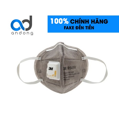 Khẩu trang 3M 9541V KN95 than hoạt tính AS/ANZS P2