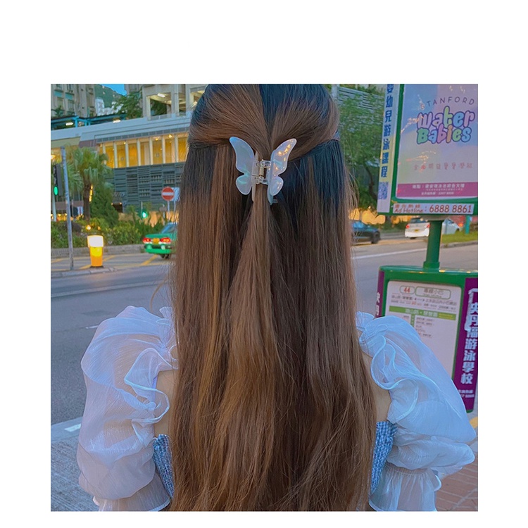 Kẹp Tóc Họa Tiết Da Báo / Vân Đá Thời Trang Cho Nữ