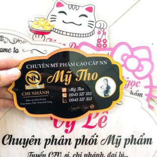 Combo Bảng hiệu mica