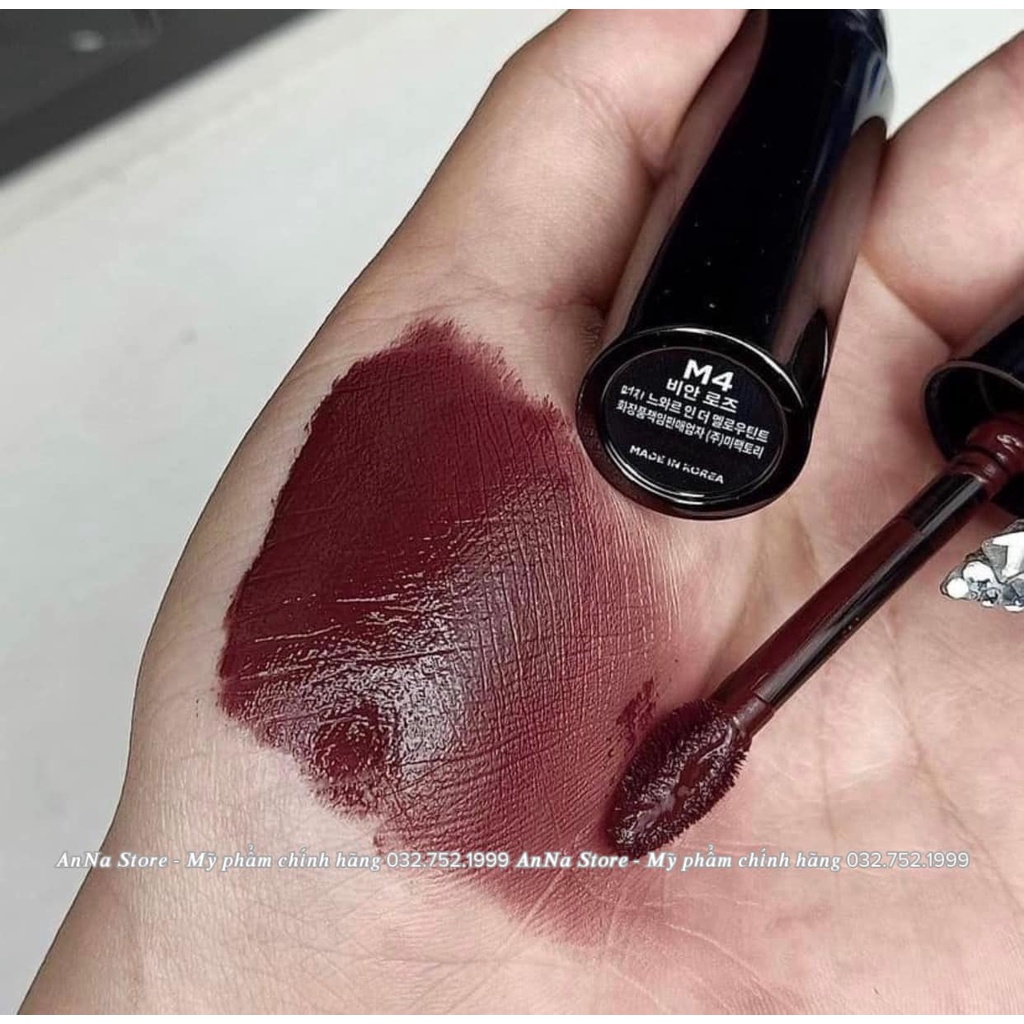 Son Kem Siêu Lì, Mịn Môi Merzy Noir In The Mellow Tint