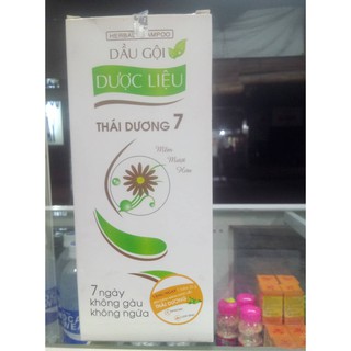 Dầu Gội Dược Liệu Thái Dương 7 - loại bỏ gàu, giảm ngứa, làm sạch tóc và da đầu