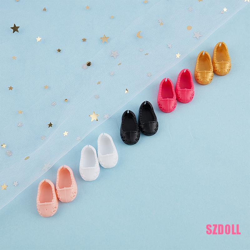 Set 4 Đôi Giày Cao Cấp Cho Búp Bê BJD 17cm