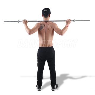 Đòn dài 1m2 phi 27 - Đòn tạ dài 1.2m - Thanh đòn 1m2 sắt mạ inox chống gỉ rất tốt