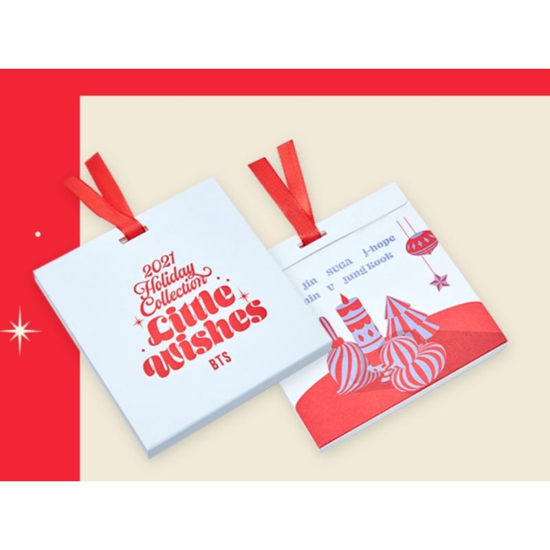 BTS 2021 HOLIDAY - SACHET | TÚI THƠM TỦ QUẦN ÁO BTS (HÀNG OFF, SẴN)