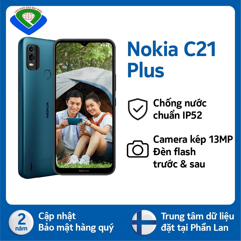 Điện thoại Nokia C21 Plus 2GB/32GB - Hàng chính hãng