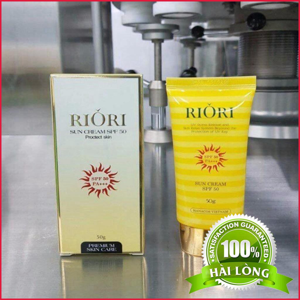 Kem Chống Nắng ❤ RIORI SUN CREAM SPF50/ PA+++