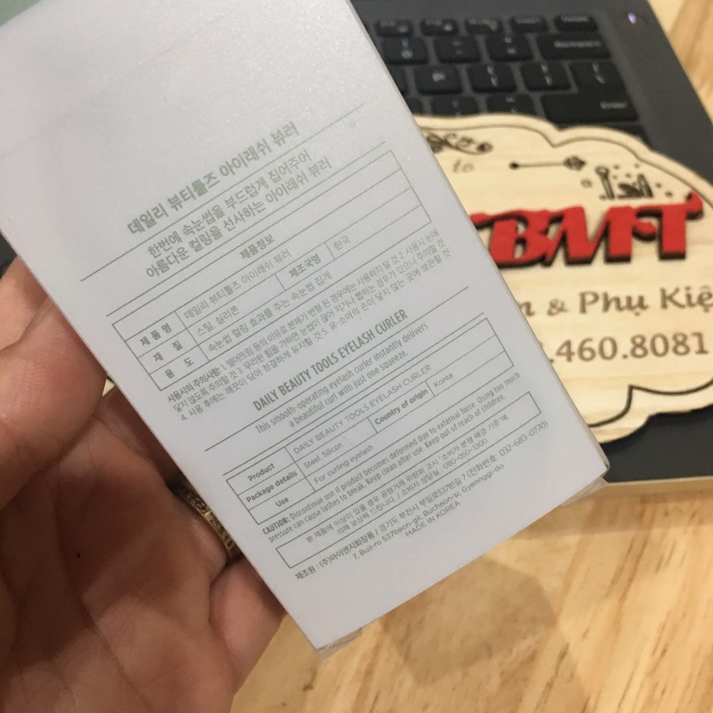 Kẹp bấm mi Eyelash Curler The Face 567704