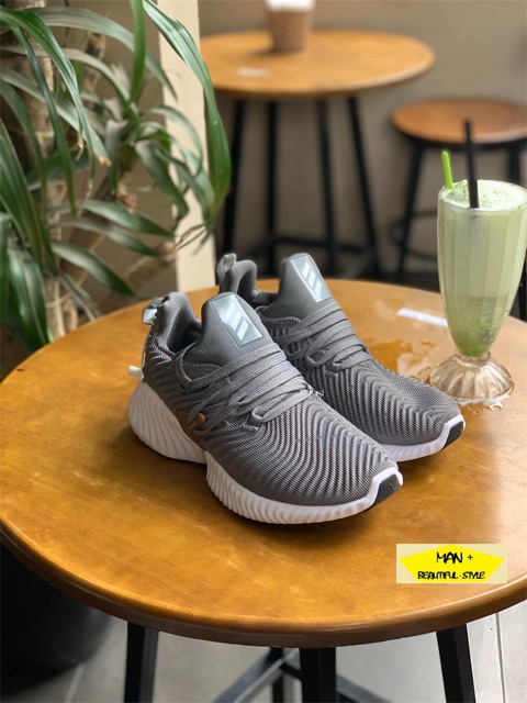 (Full box) Giày thể thao adidas alphabounce instinct xám