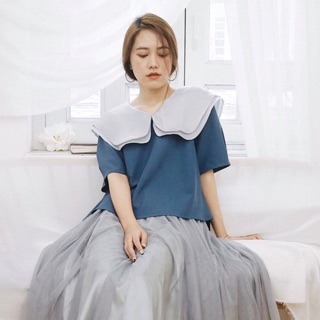 Chicka Chicka - Áo Double collar top