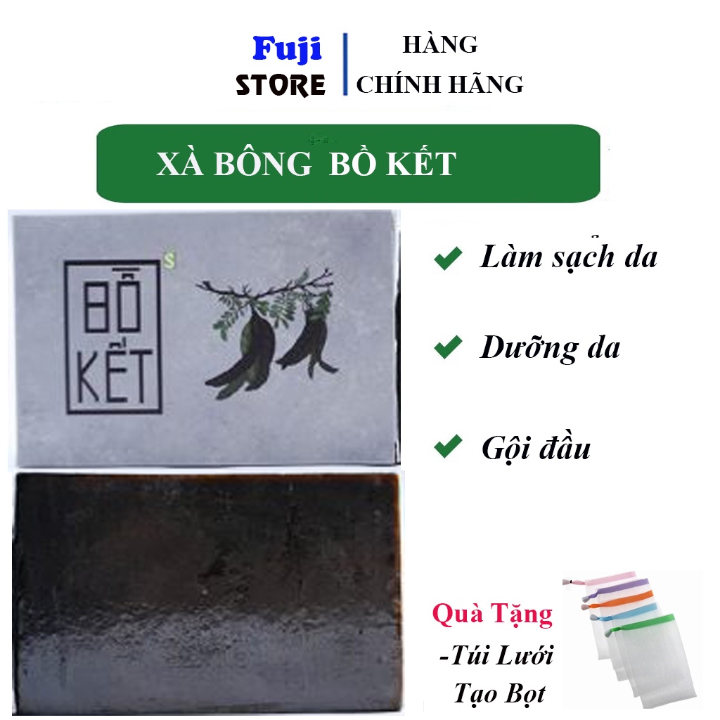 Xà Bông Bồ Kết - Xà Bông Dưỡng Da,Gội Đầu