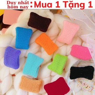 💥mua 1 tặng 1💥 chun buộc tóc vải cao cấp nhiều màu
