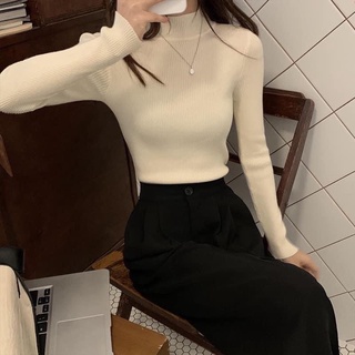 Áo len mongtoghi cổ 3 phân nhiều màu