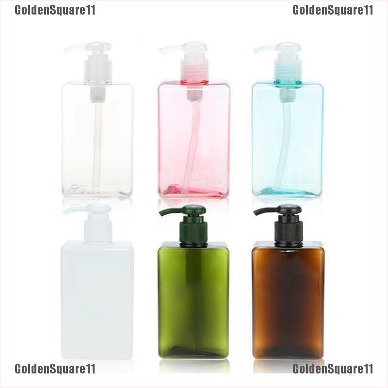 Chai Nhựa Trong Suốt Dung Tích 280ml Đựng Mỹ Phẩm Tiện Dụng