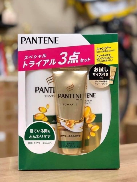 (Set 3) Bộ Dầu Gội Pantene nội địa nhật Bản mẫu mới nhất