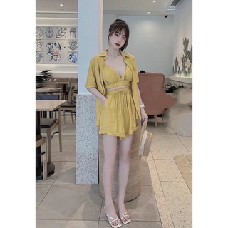 Set đũi 3 chi tiết đi biển