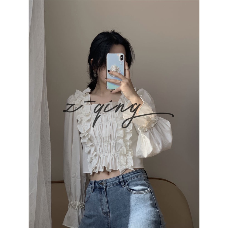 Áo Kiểu Dài Tay Thiết Kế Mới Thời Trang Mùa Hè Dành Cho Nữ