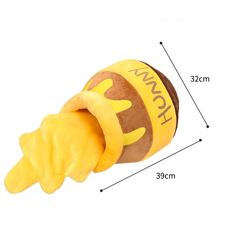 ♡ F.S ♡Hình dạng nồi mật ong mới siêu dễ thương giường mèo giường mèo nhà mèo giường vật nuôi