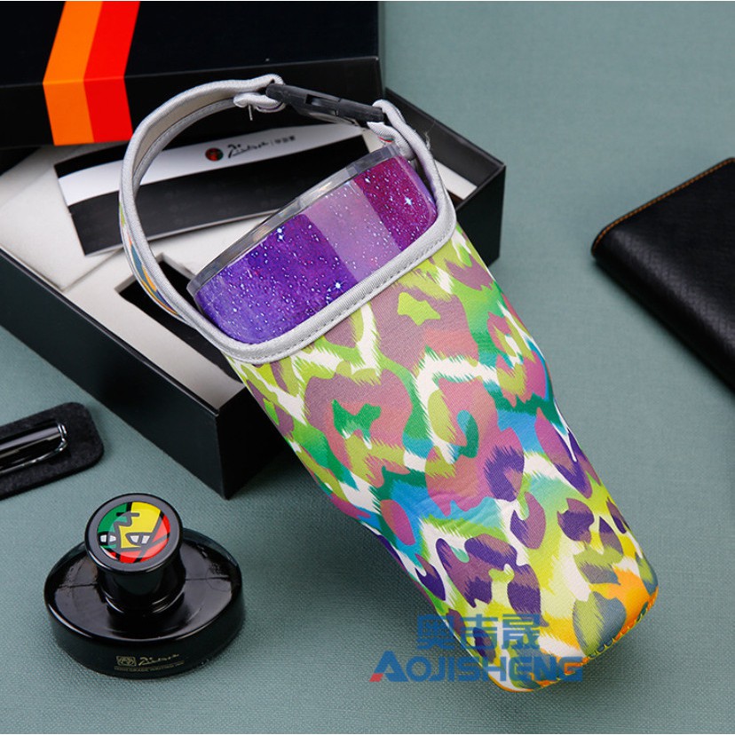 Quai xách vải đựng cốc giữ nhiệt, ly nước cỡ lớn bảo vệ môi trường nhiều hình đẹp xinh