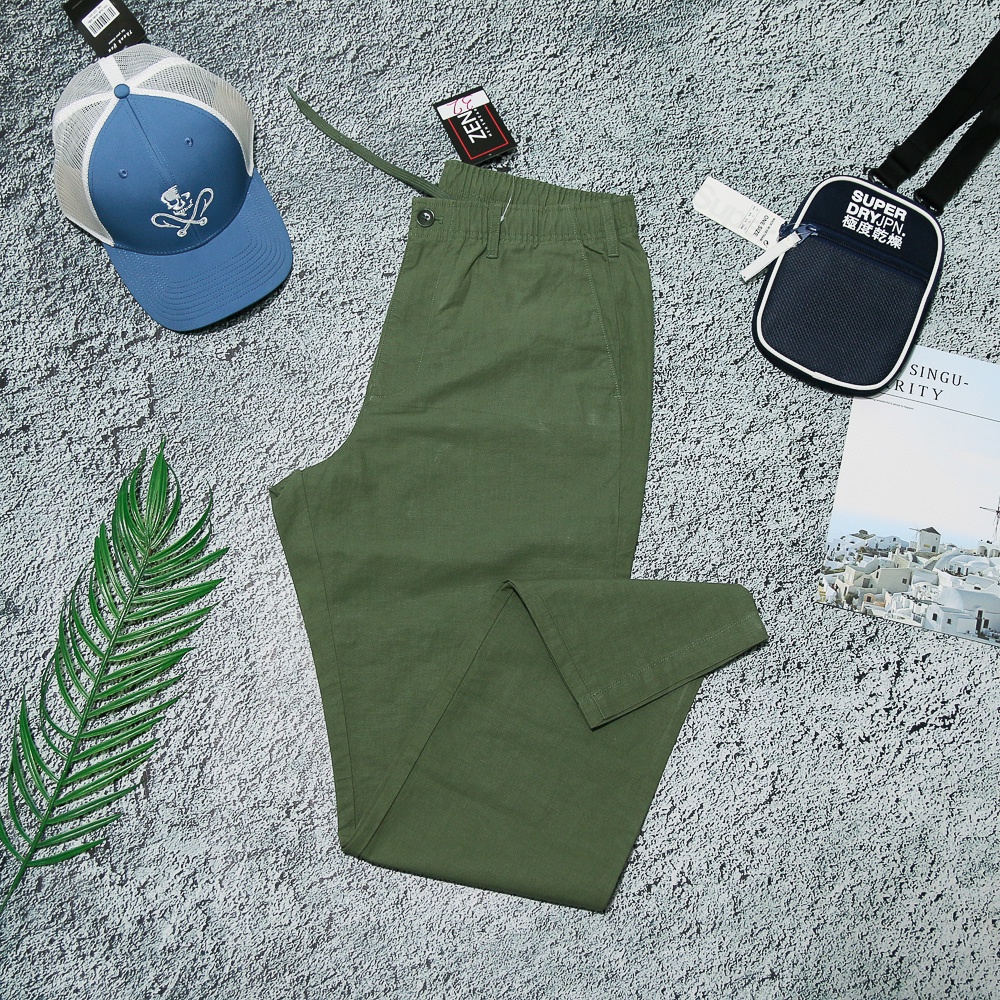 Quần Dài Nam G.a.p Lex Dáng Slim xuất xịn chính hãng Chất Linen