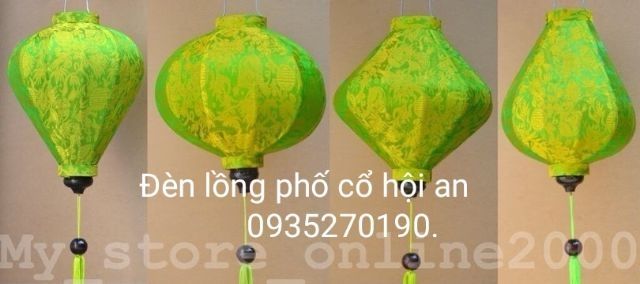 Đèn lồng hội an size 30