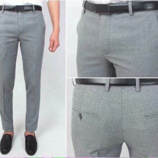 Quần âu xám tàn thuốc lá