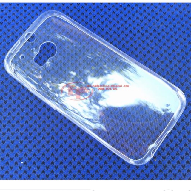 Ốp lưng silicon cho htC M8 silicon trong suốt