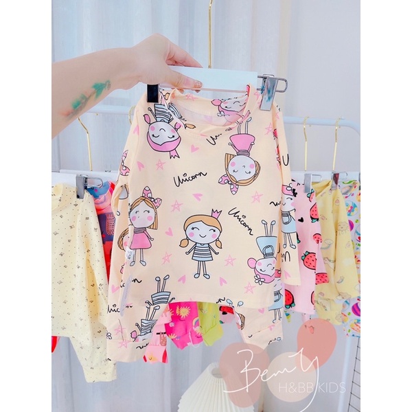 BỘ THU DàI TAY CHO BÉ GÁI