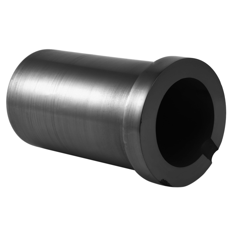 Dụng Cụ Nấu Tan Chảy Graphite Chuyển Nhiệt Độ Cao Bằng Kim Loại Màu Vàng Và Bạc