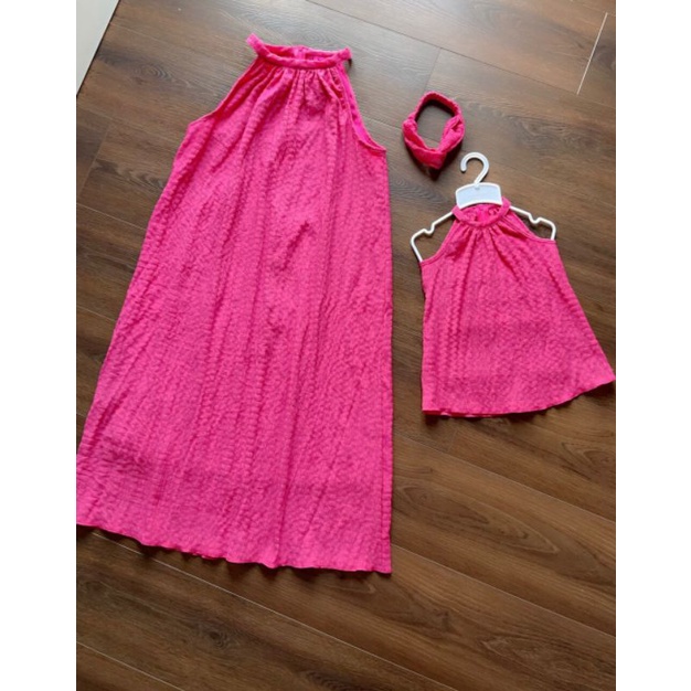 VÁY YẾM MẸ VÀ BÉ CÓ LÓT TẶNG KÈM TURBAN