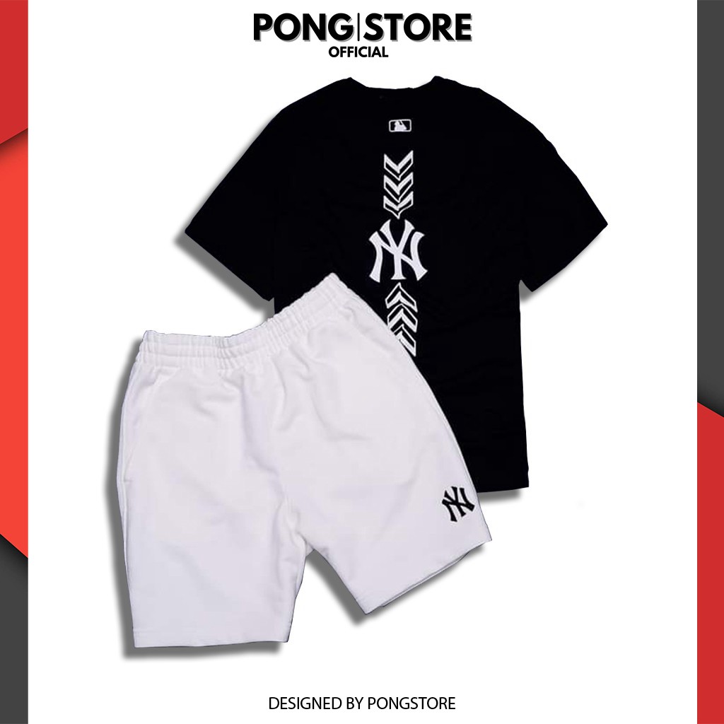Bộ đồ nam hè hàn quốc LOVE NEW YORK, Set đồ nam cộc tay chất thun co giãn, thiết kế thời trang từ 30kg - 70kg