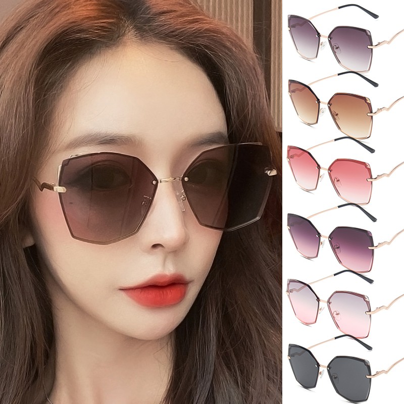 Kính mát thời trang gọng vàng cho nam và nữ