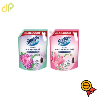 Nước lau sàn Sunlight tinh dầu thảo mộc túi 3kg6