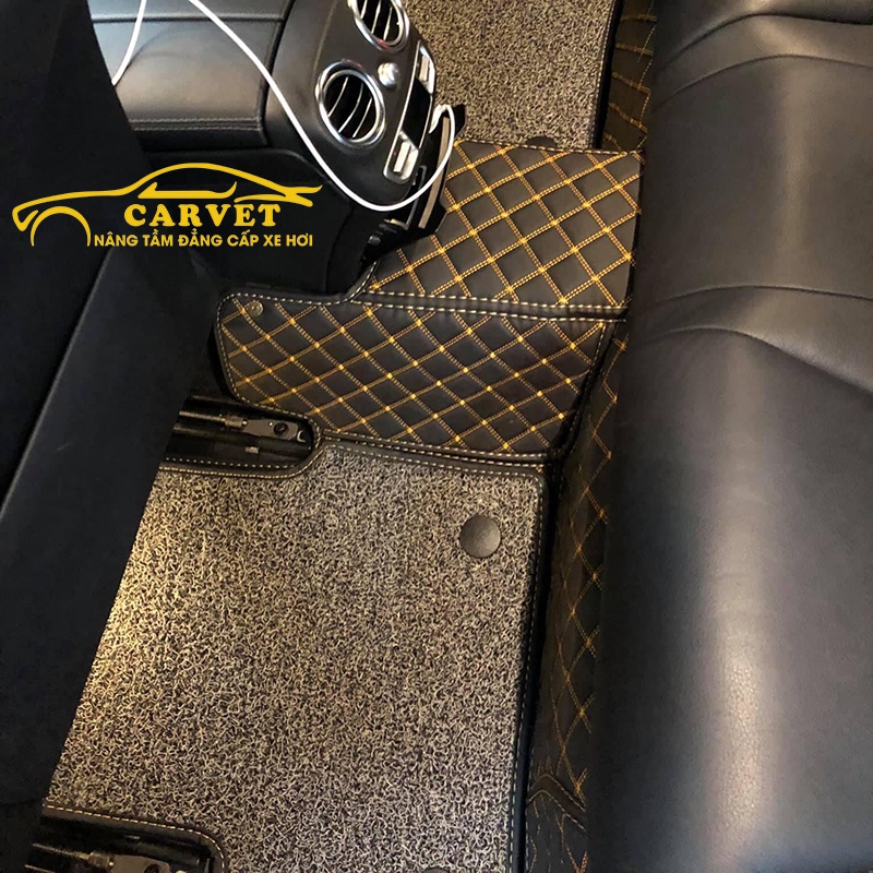 Thảm lót sàn ô tô 5d 6d ô tô Kia K5 22-23, thảm trải sàn xe hơi da PU không mùi, chống ồn 40%