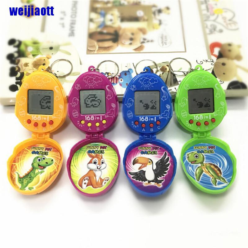 Máy Chơi Game Nuôi Thú Ảo Tamagotchi Cyber Kèm Móc Khóa