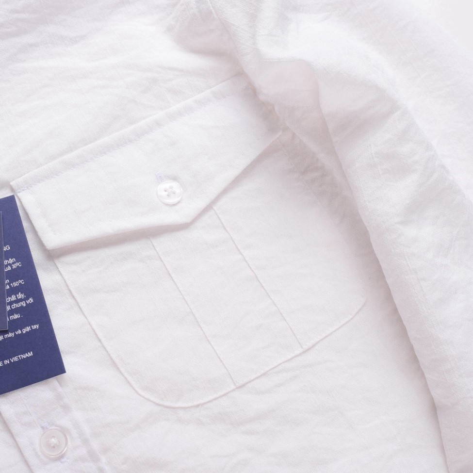 (FREESHIP 50K)Áo Sơ Mi Vải Đũi Dài Tay Mát Mịn Không Nhăn Không Xù JKT FASHION | BigBuy360 - bigbuy360.vn