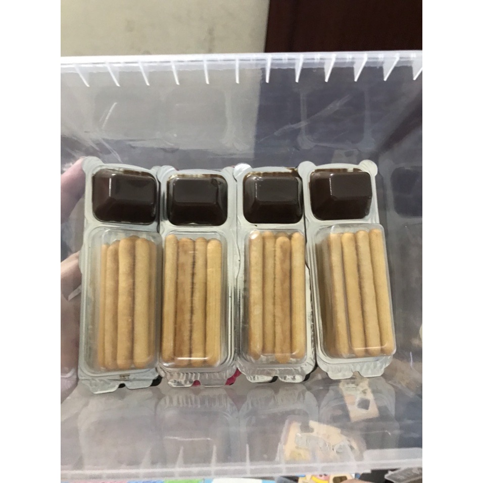 HOT - Bánh Que Chấm Socola Gấu Đài Loan 30g