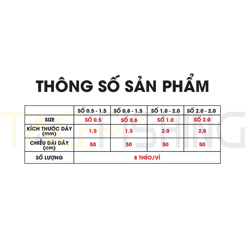 Thẻo Buộc Sẵn BKK EX-FINE Không Ngạnh