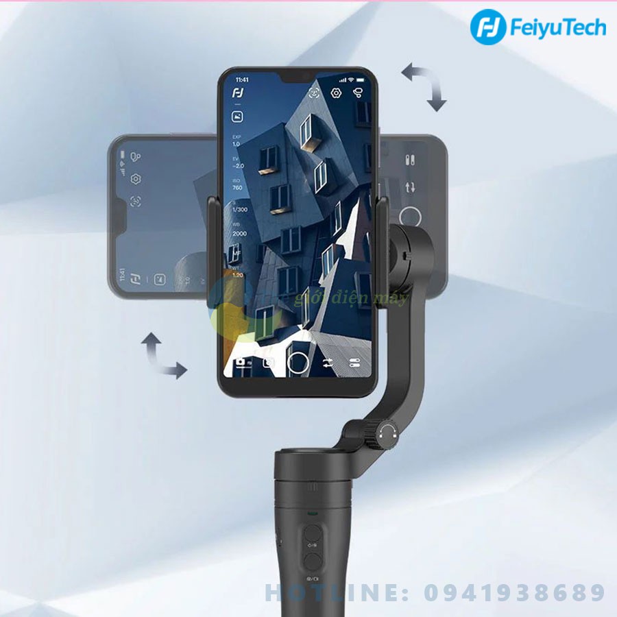 Tay cầm chống rung cho điện thoại Feiyu Tech Vlog Pocket - Bảo hành 12 tháng - Shop Thế giới điện máy | BigBuy360 - bigbuy360.vn