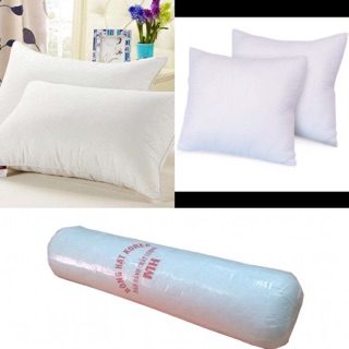 Combo 5 chiếc gối bông hạt cao cấp 2 gối nằm ,2 gối tựa ,1 gối ôm